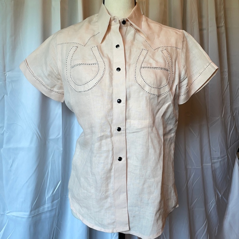 Retro western Rockmount Ranch Wear M short sleeve